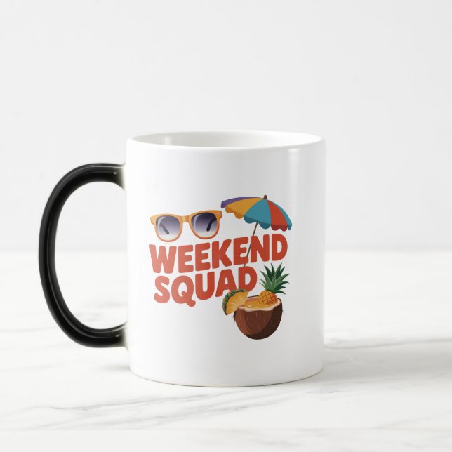 Weekend Squad Color Morph Mug (Left)