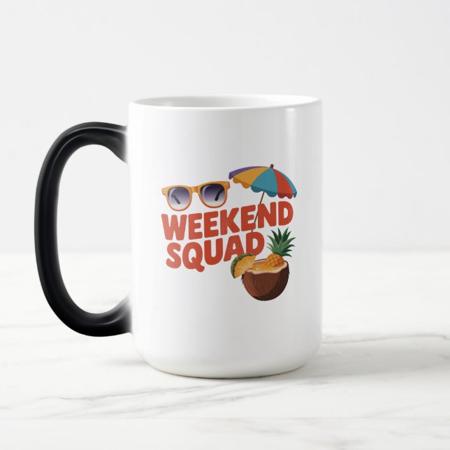 Weekend Squad Color Morph Mug (Left)