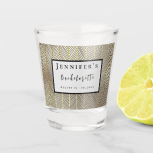 Weekend Trip Personalized Bachelorette Party Shot Glass