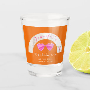 Weekend Trip Personalized Bachelorette Party Shot  Glass