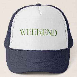 Weekend Trucker Hat