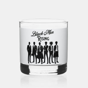 Weekend Whiskey Glass for African American Men