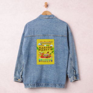 Weekends Are For Dragon Boating Denim Jacket