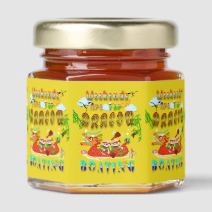 Weekends Are For Dragon Boating Honey Jar Favors