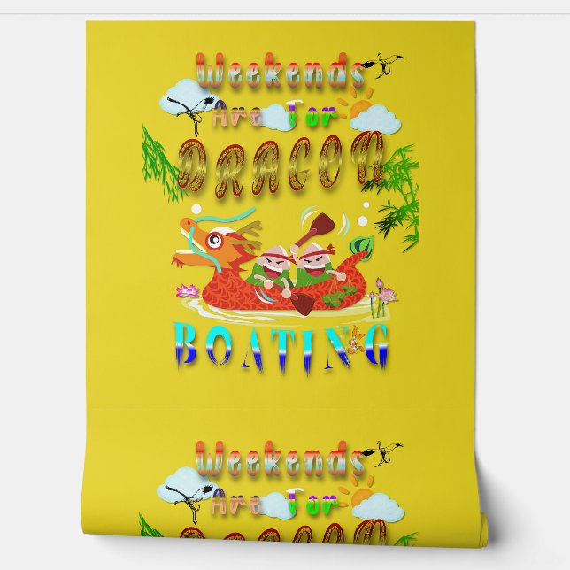 Weekends Are For Dragon Boating Wallpaper (Unrolling)