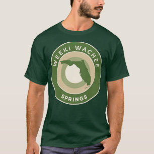 Weeki Wachee Springs State Park Florida Bullseye T-Shirt