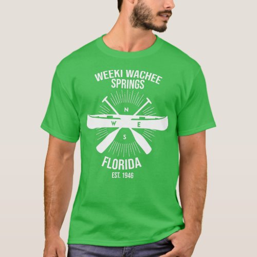Weeki Wachee Springs State Park Florida Canoeing S T_Shirt