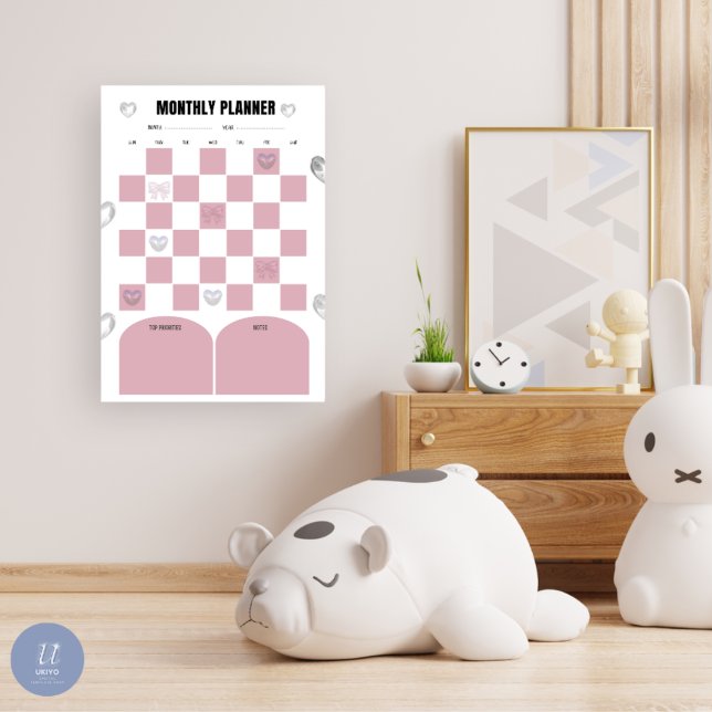 Weekly Dry Erase Board & To Do List Pink  (Weekly Dry Erase Board Kids Pink)