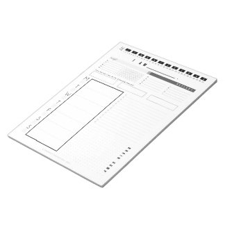 Weekly I Am Planner Notepad