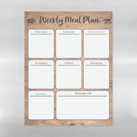 meal planning board