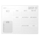 Weekly Meal Planner Grocery List