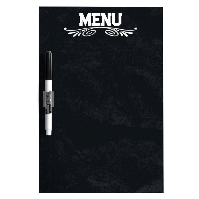 Weekly Menu Blackboard for Kitchen (Front)