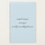 weekly/monthly planner<br><div class="desc">simple design manager weekly/monthly planner available in store, shop and have a blessed day!</div>
