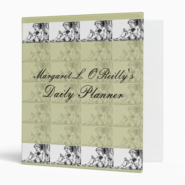 Weekly or Daily Planner w/Matching Pages Binder (Front/Inside)