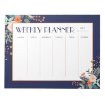 Weekly Planner Botanical