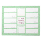 Weekly Planner Daily To Do List Motivational Quote