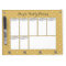 Weekly Planner Dry Erase Board
