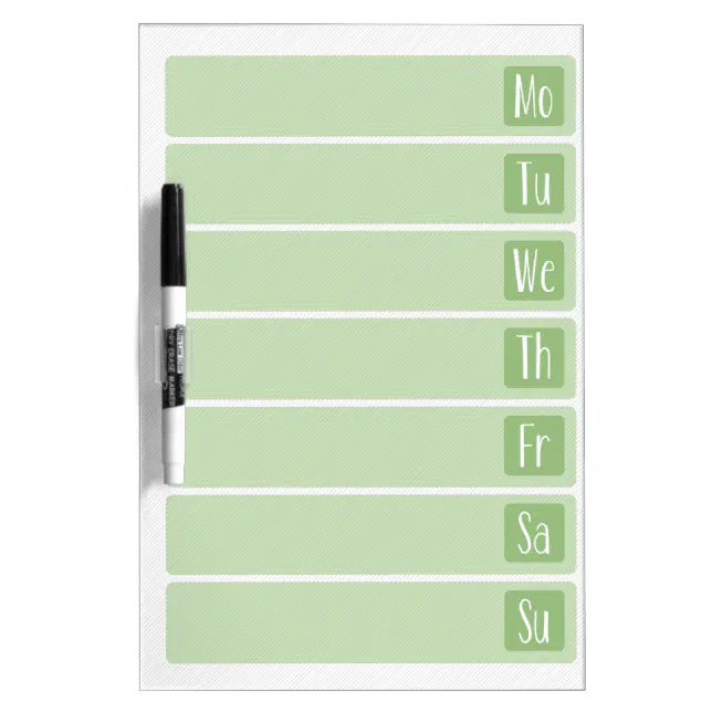 Spanish Weather and Feelings (2x1) Magnetic Dry Erase Sheet, Zazzle