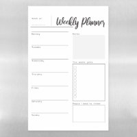 Weekly planner