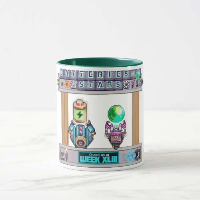 Weekly Trophy Synthesis Batteries&Stars Mug (Center)