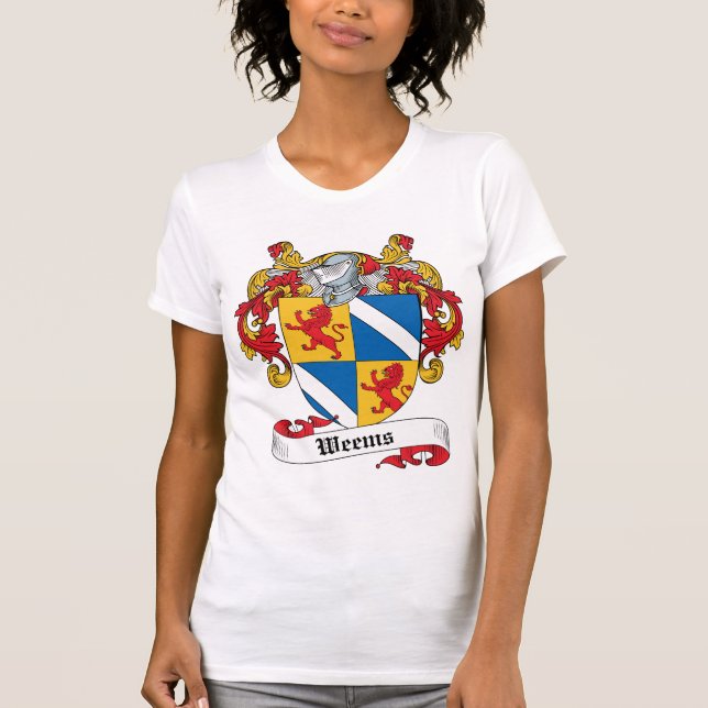 Weems Family Crest T-Shirt (Front)