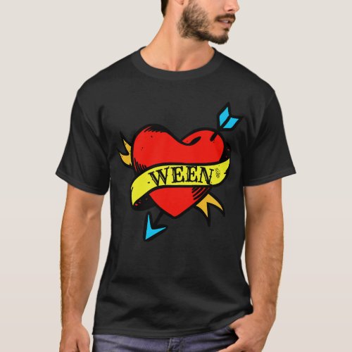 WEEN Heart Tattoo T_Shirt