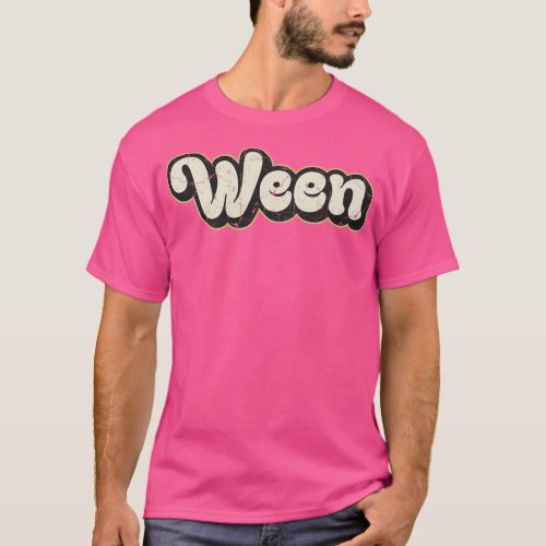Ween Vintage Text T_Shirt
