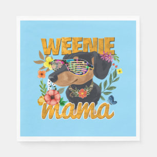 WEENIE MAMA PAPER NAPKINS
