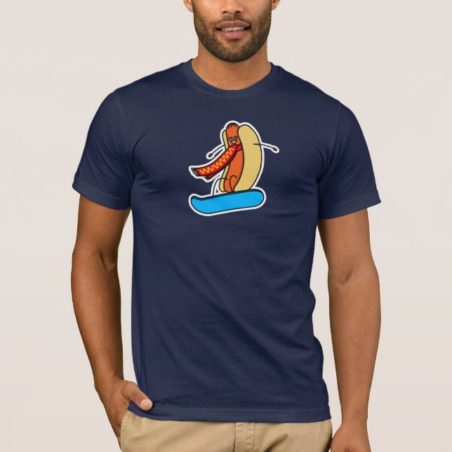 Weenie Man Snowboard T-Shirt (Front)