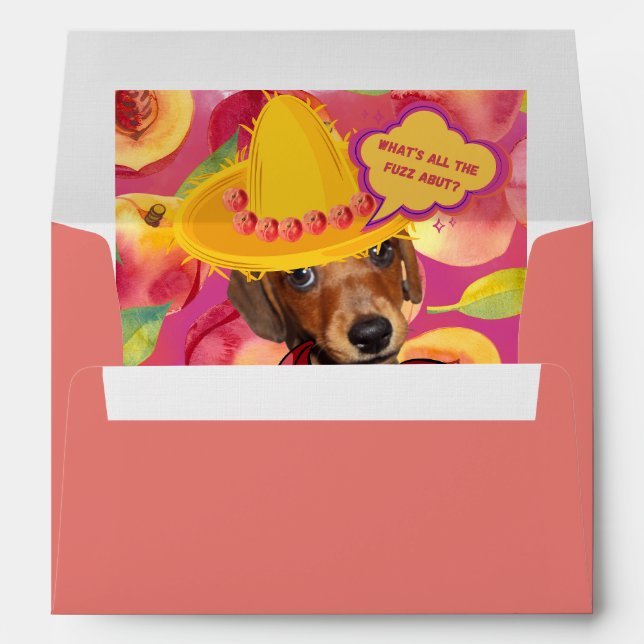 Weenie Peach Farmer Envelopes (Back (Bottom))
