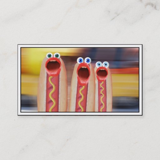 Customizable Weenie People Business Card