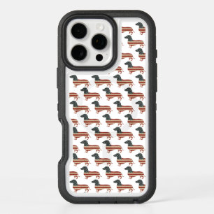 Weenie The People Dachshund 4th Of July iPhone 16 Pro Max Case