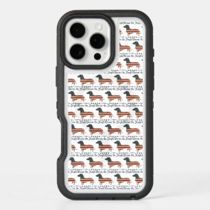 Weenie The People Dachshund 4th Of July iPhone 16 Pro Max Case