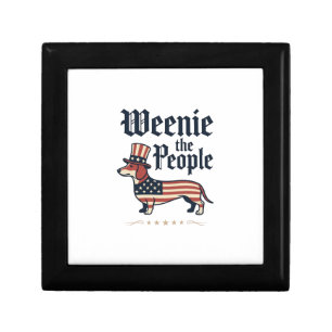 Weenie the People Patriotic Dachshund T-Shirt_1 Gift Box