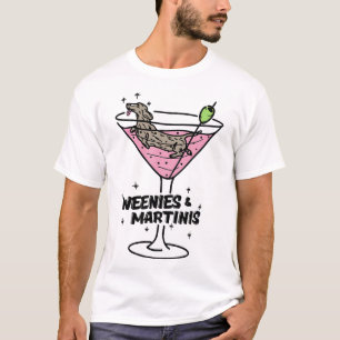 Weenies And Martinis apparel T-Shirt