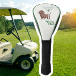 Weenies & Martinis Golf Head Cover<br><div class="desc">Add a playful touch to your golf gear with this Weenies & Martinis Party Golf Head Cover! Featuring a whimsical design of a wiener dog (dachshund) and a martini glass, this head cover is perfect for golfers who enjoy combining their love for dogs and cocktails. Stylish yet functional, it provides...</div>