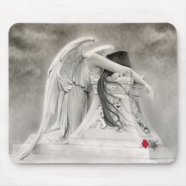 Weeping Angel Mousepad (Front)