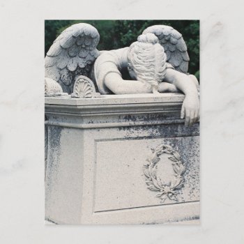 Weeping Angel Postcard by sharonfosterart at Zazzle