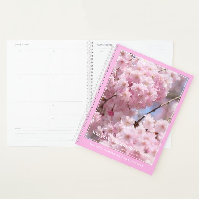 Weeping Cherry Blossoms Planner (Display)