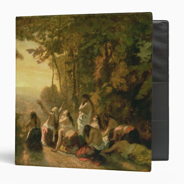 Weeping of the Daughter of Jephthah, 1846 Binder (Front/Inside)