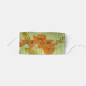 Weeping Poppies Face mask (Front, Folded)