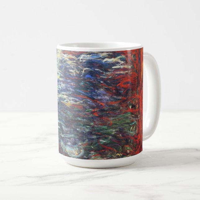 Weeping Willow at Giverny (by Claude Monet) Coffee Mug (Front Right)