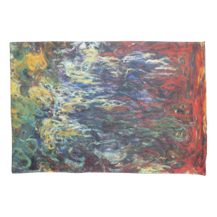 Weeping Willow at Giverny (by Claude Monet) Pillow Case