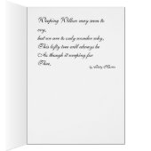 Weeping Willow at Sunrise Card (Inside (Right))