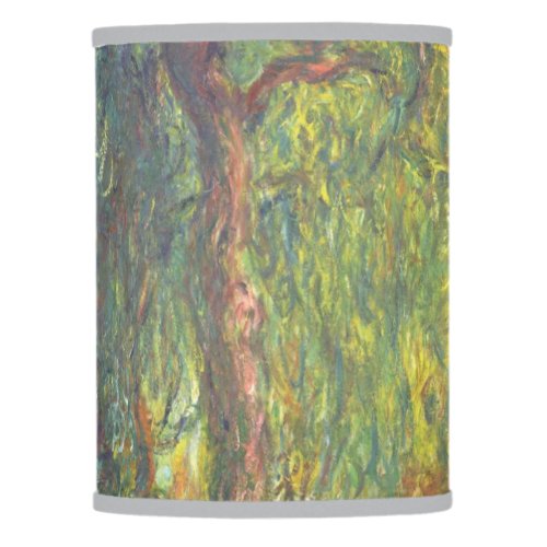 Weeping Willow By Claude Monet Lamp Shade