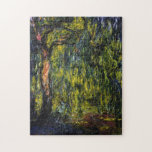 Weeping Willow by Claude Monet Puzzle<br><div class="desc">Monet - a celebration of the Masters of Art</div>