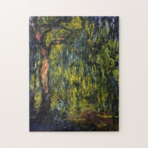 Weeping Willow by Claude Monet Puzzle