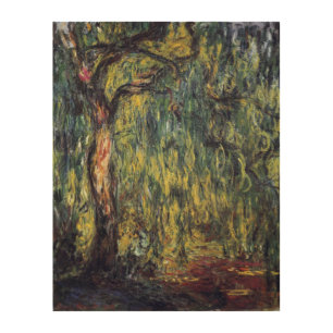 Weeping Willow by Claude Monet, Vintage Fine Art