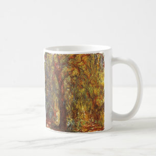 Weeping Willow by Claude Monet, Vintage Fine Art Coffee Mug