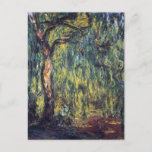 Weeping Willow by Claude Monet, Vintage Fine Art Postcard<br><div class="desc">Weeping Willow II (1918) by Claude Monet is a vintage impressionist fine art nature painting. It is part of a series of willow tree paintings that Monet painted in his gardens in Giverny, France. A grove of trees in a forest during the autumn season. About the artist: Claude Monet (1840-1926)...</div>